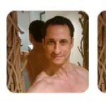 Anthony Weiner making camera faces.